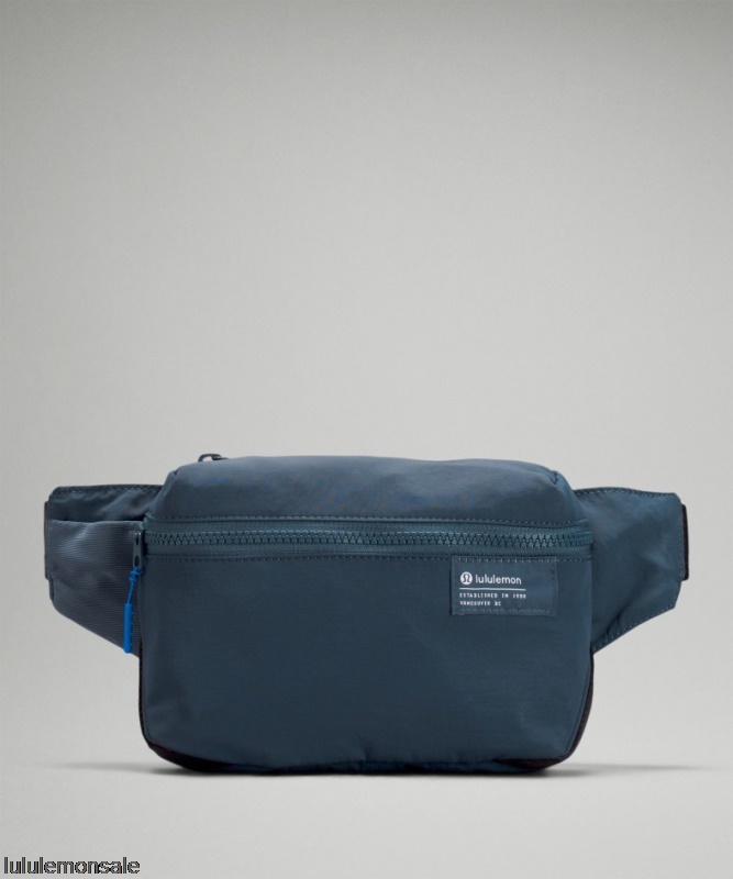 Lululemon Damen DELULU285 | Klare Linien Gürteltasche Iron Blue